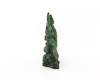 Nephrite jade (type-A) Guan Yin statue