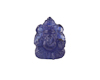 Blue sapphire Ganesha statue