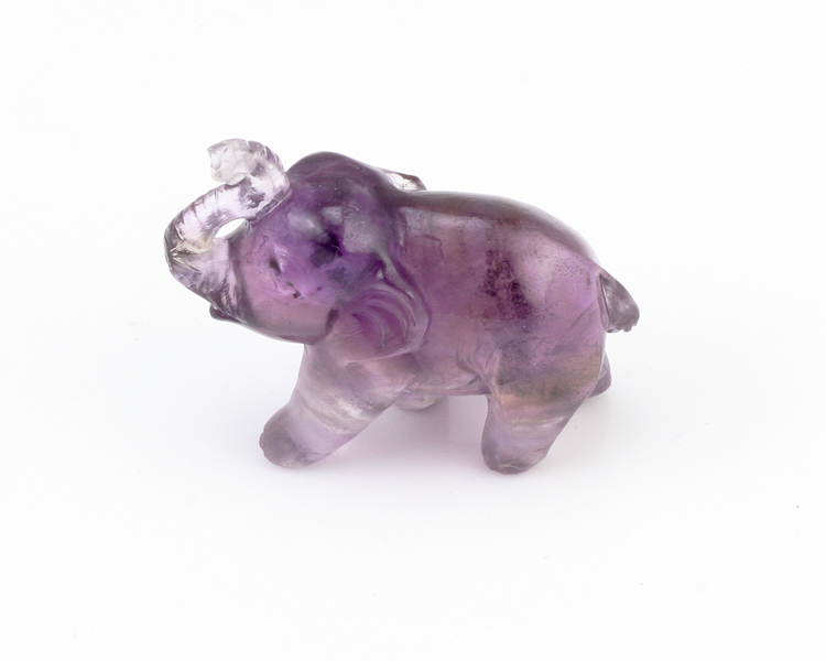 Amethyst elephant - Click Image to Close