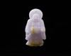 Jadeite (type-A) Budai amulet