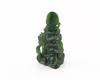 Nephrite jade (type-A) Guan Yin statue