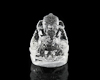 Quartz Ganesha statue