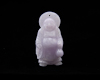 Jadeite (type-A) Budai amulet