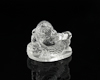 Quartz Ganesha statue