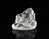 Quartz Ganesha statue