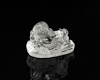 Quartz Ganesha statue