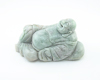 Jadeite (type-A) Budai statue