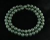 Jadeite (type-A) bead necklace