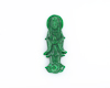 Jadeite (type-A) Guan Yin amulet