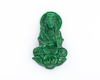 Jadeite (type-A) Guan Yin amulet
