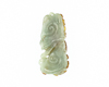 Jadeite (type-A) dragon amulet