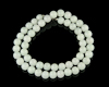 Jadeite (type-A) bead necklace