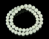 Jadeite (type-A) bead necklace