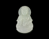 Jadeite (type-A) Guan Yin amulet