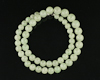 Jadeite (type-A) bead necklace