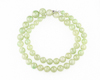 Jadeite (type-A) bead necklace