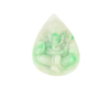 Jadeite (type-A) Ganesha amulet