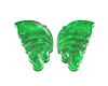 Jadeite (type-A) pair of butterfly wings
