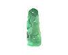 Jadeite (type-A) dragon and bird amulet