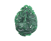 Jadeite (type-A) dragon amulet Jadeite (type-A) dragon amulet