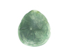 Jadeite (type-A) crane amulet