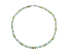 Jadeite (type-A) bead necklace