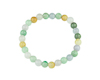 Jadeite (type-A) bead bracelet