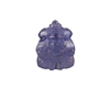 Blue sapphire Ganesha statue