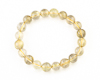 Rutile quartz bead bracelet