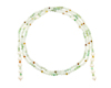 Jadeite (type-A) bead necklace