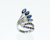 Blue sapphire ring Blue sapphire ring