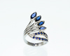 Blue sapphire ring