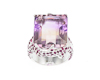 Ametrine and ruby ring Ametrine and ruby ring