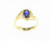 Blue sapphire and diamond ring Blue sapphire and diamond ring