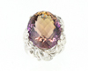 Ametrine and diamond ring Ametrine and diamond ring