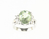Aquamarine and diamond ring Aquamarine and diamond ring