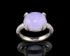 Jadeite (type-A) and diamond ring Jadeite (type-A) and diamond ring