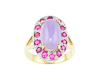 Jadeite (type-A) and ruby ring Jadeite (type-A) and ruby ring