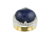 Blue sapphire and diamond ring Blue sapphire and diamond ring