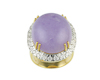 Jadeite (type-A) and diamond ring Jadeite (type-A) and diamond ring