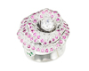 Cubic zirconia, sapphire and garnet ring Cubic zirconia, sapphire and garnet ring