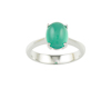 Chrysoprase ring