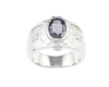 Spinel and diamond ring Spinel and diamond ring