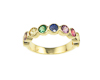 Mixed gem stones ring Mixed gem stones ring