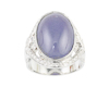 Jadeite (type-A) and diamond ring Jadeite (type-A) and diamond ring