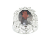 Rhodolite garnet ring Rhodolite garnet ring