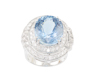 Aquamarine and diamond ring Aquamarine and diamond ring