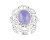 Jadeite (type-A) and diamond ring Jadeite (type-A) and diamond ring