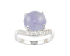 Jadeite (type-A) and diamond ring Jadeite (type-A) and diamond ring