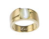 Chrysoberyl cat's eye ring Chrysoberyl cat's eye ring
